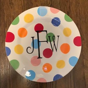 Coton Colors personalized platter!